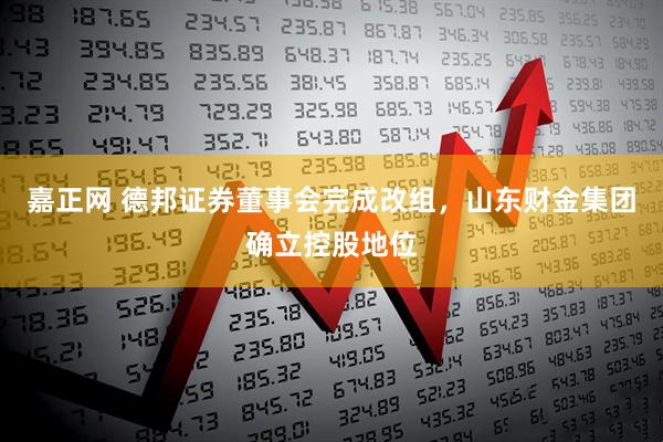嘉正网 德邦证券董事会完成改组，山东财金集团确立控股地位